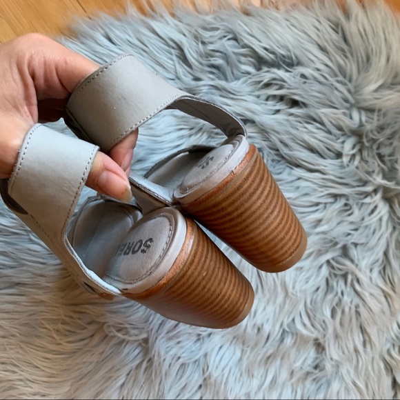 SOLD✨NWOB SOREL Nadia Dove Sandal - Picture 6 of 11